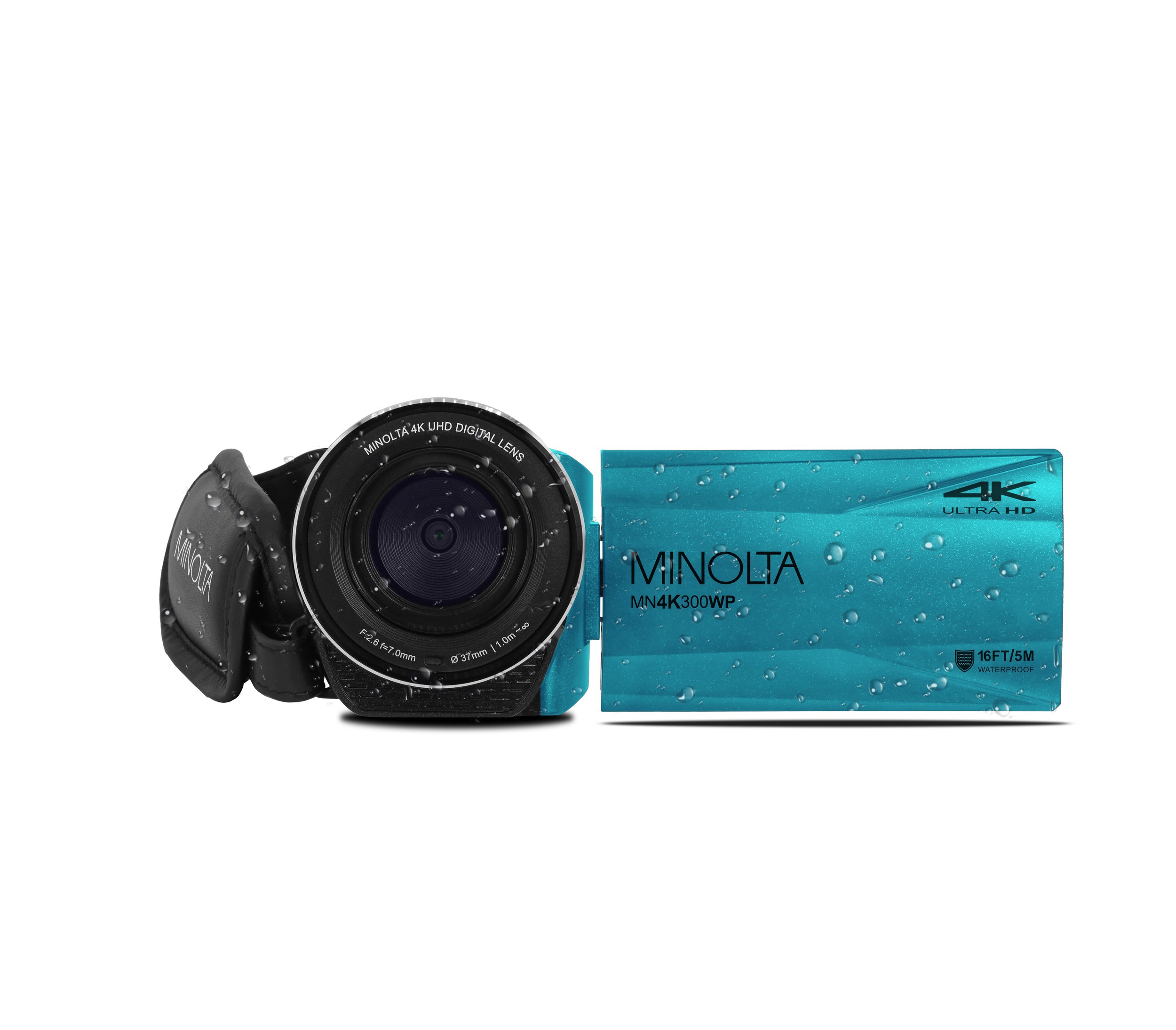 MN4K300WP 4K Ultra HD / 56 MP Waterproof Camcorder — Minolta MN4K300WP 4K Ultra HD / 56 MP Waterproof Camcorder — Minolta